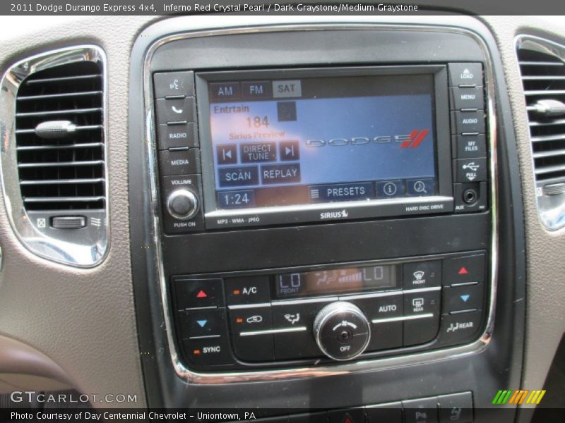 Inferno Red Crystal Pearl / Dark Graystone/Medium Graystone 2011 Dodge Durango Express 4x4
