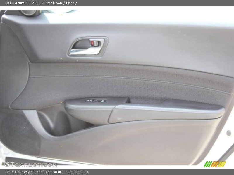 Silver Moon / Ebony 2013 Acura ILX 2.0L
