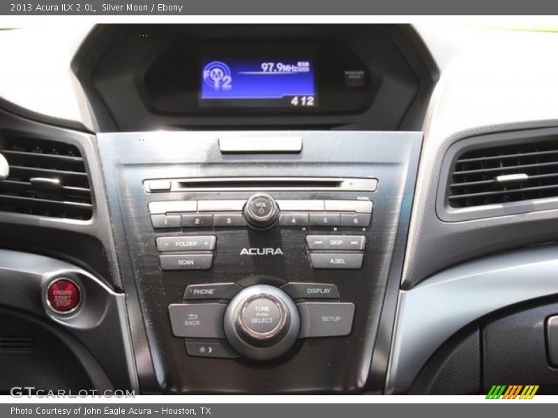 Silver Moon / Ebony 2013 Acura ILX 2.0L