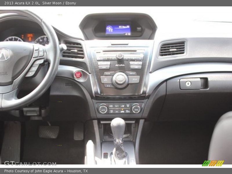 Silver Moon / Ebony 2013 Acura ILX 2.0L