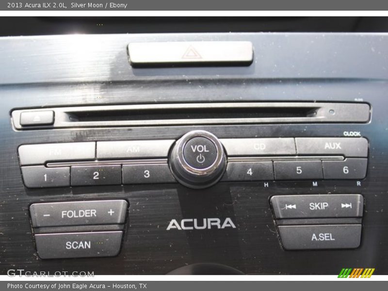 Silver Moon / Ebony 2013 Acura ILX 2.0L