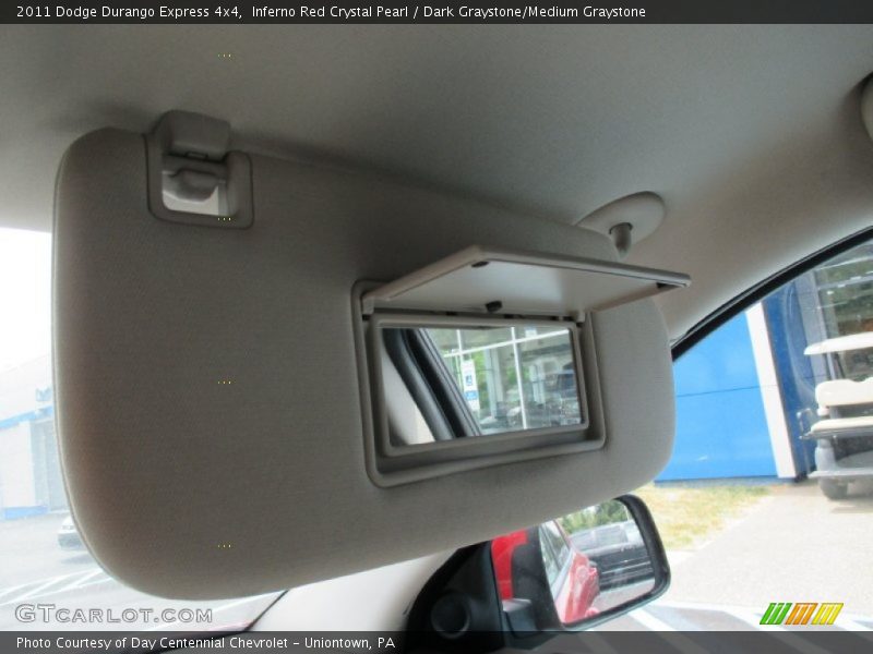 Inferno Red Crystal Pearl / Dark Graystone/Medium Graystone 2011 Dodge Durango Express 4x4