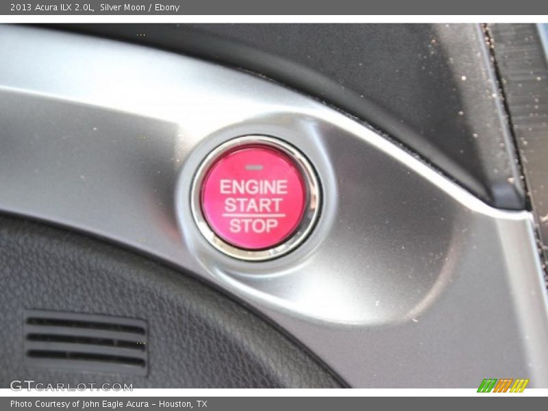 Silver Moon / Ebony 2013 Acura ILX 2.0L