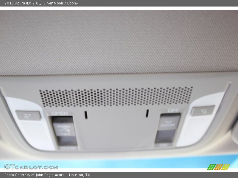 Silver Moon / Ebony 2013 Acura ILX 2.0L