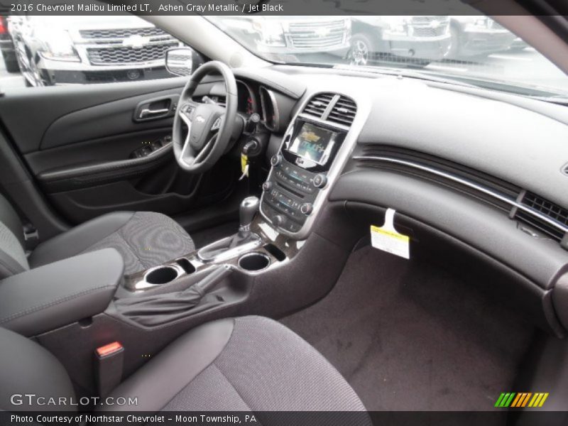 Ashen Gray Metallic / Jet Black 2016 Chevrolet Malibu Limited LT