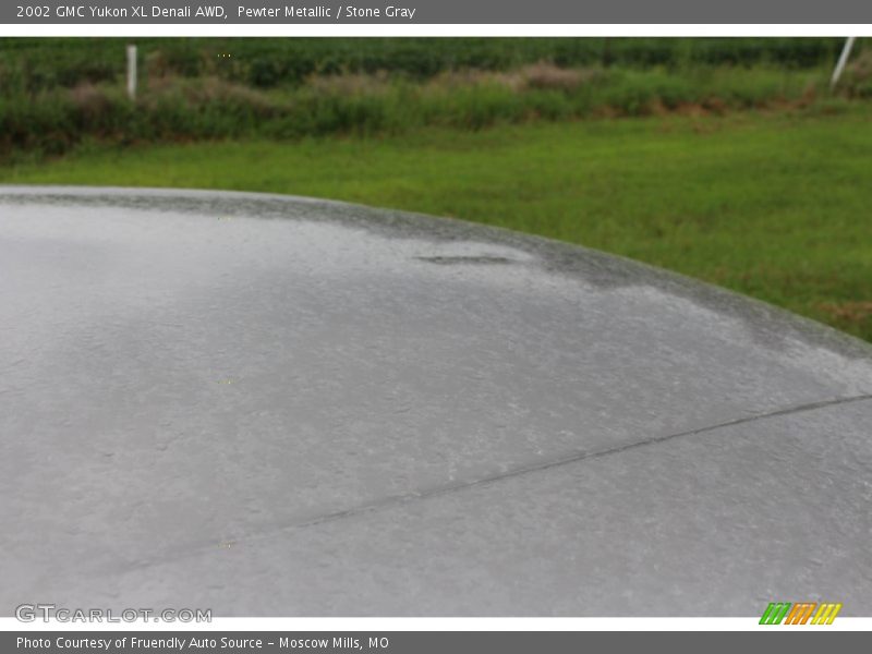 Pewter Metallic / Stone Gray 2002 GMC Yukon XL Denali AWD