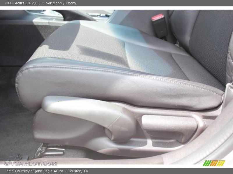 Silver Moon / Ebony 2013 Acura ILX 2.0L