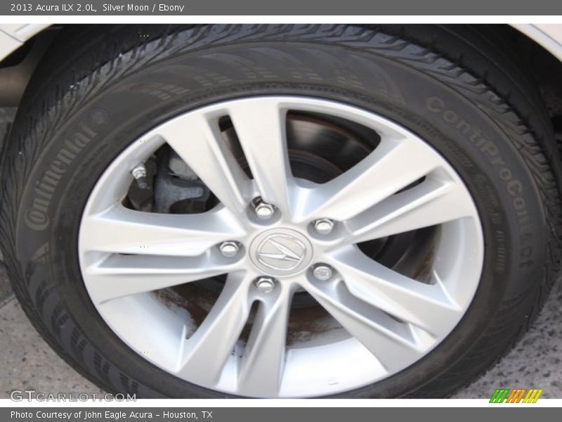 Silver Moon / Ebony 2013 Acura ILX 2.0L