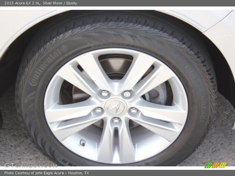 Silver Moon / Ebony 2013 Acura ILX 2.0L