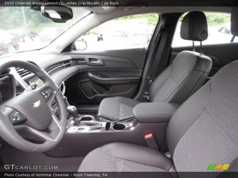 Ashen Gray Metallic / Jet Black 2016 Chevrolet Malibu Limited LT