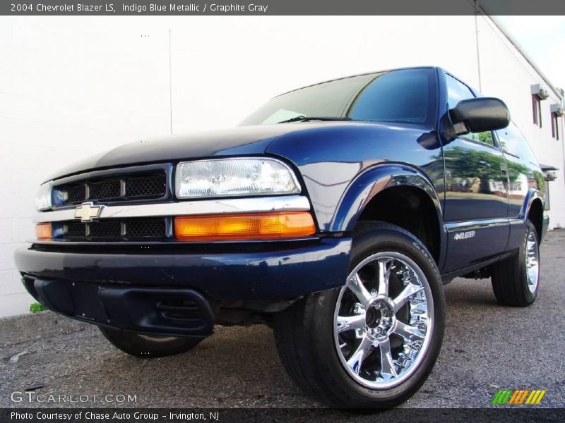 Indigo Blue Metallic / Graphite Gray 2004 Chevrolet Blazer LS