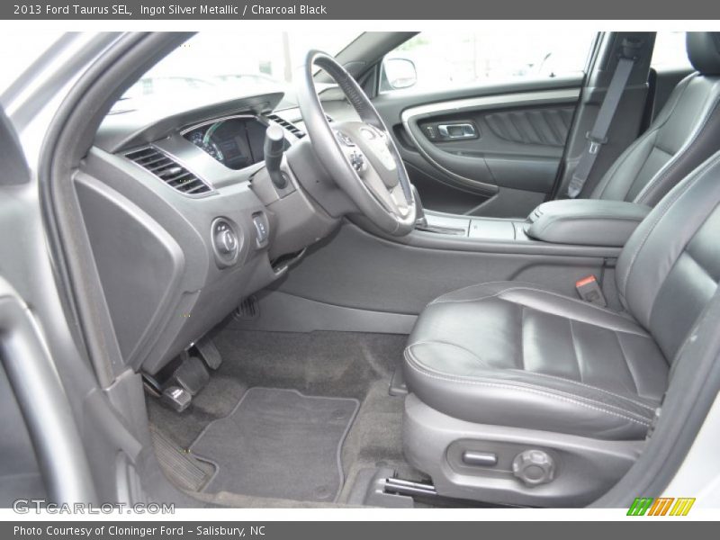 Ingot Silver Metallic / Charcoal Black 2013 Ford Taurus SEL