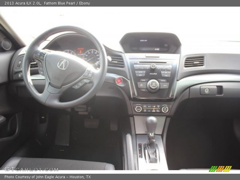 Fathom Blue Pearl / Ebony 2013 Acura ILX 2.0L