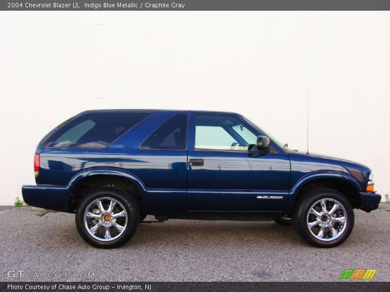 Indigo Blue Metallic / Graphite Gray 2004 Chevrolet Blazer LS