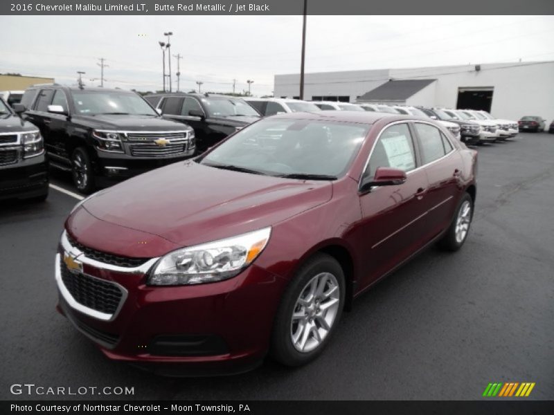 Butte Red Metallic / Jet Black 2016 Chevrolet Malibu Limited LT