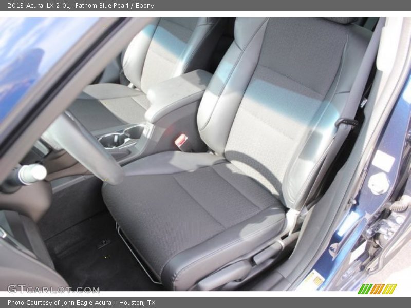 Fathom Blue Pearl / Ebony 2013 Acura ILX 2.0L