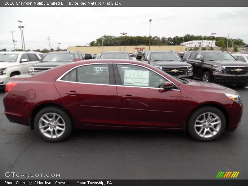 Butte Red Metallic / Jet Black 2016 Chevrolet Malibu Limited LT