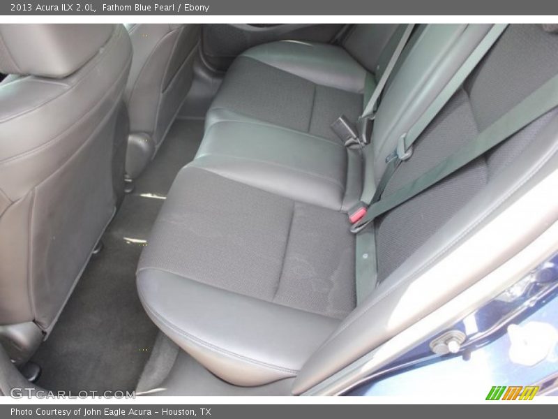 Fathom Blue Pearl / Ebony 2013 Acura ILX 2.0L