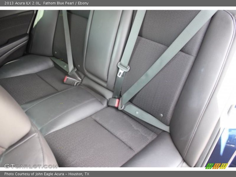 Fathom Blue Pearl / Ebony 2013 Acura ILX 2.0L