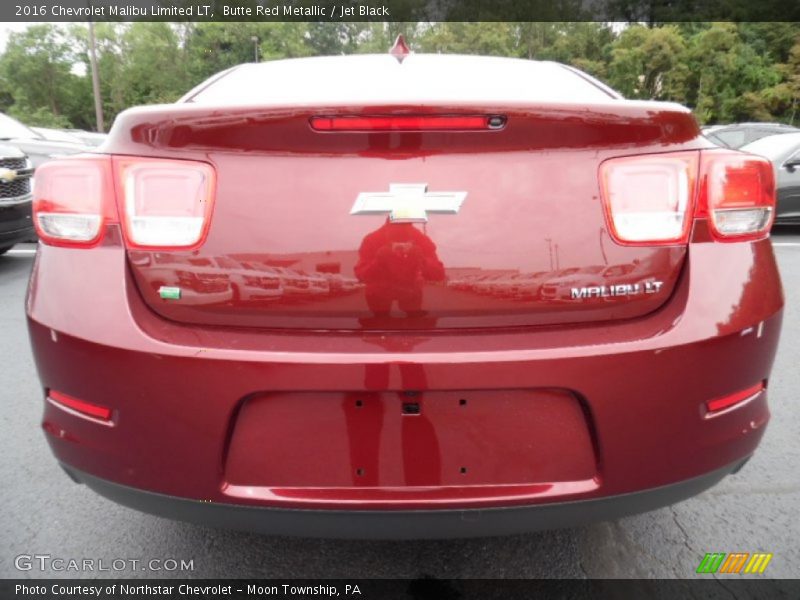 Butte Red Metallic / Jet Black 2016 Chevrolet Malibu Limited LT