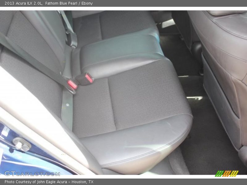 Fathom Blue Pearl / Ebony 2013 Acura ILX 2.0L