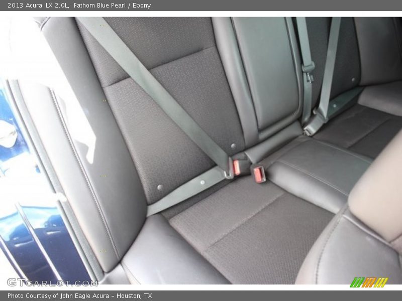 Fathom Blue Pearl / Ebony 2013 Acura ILX 2.0L