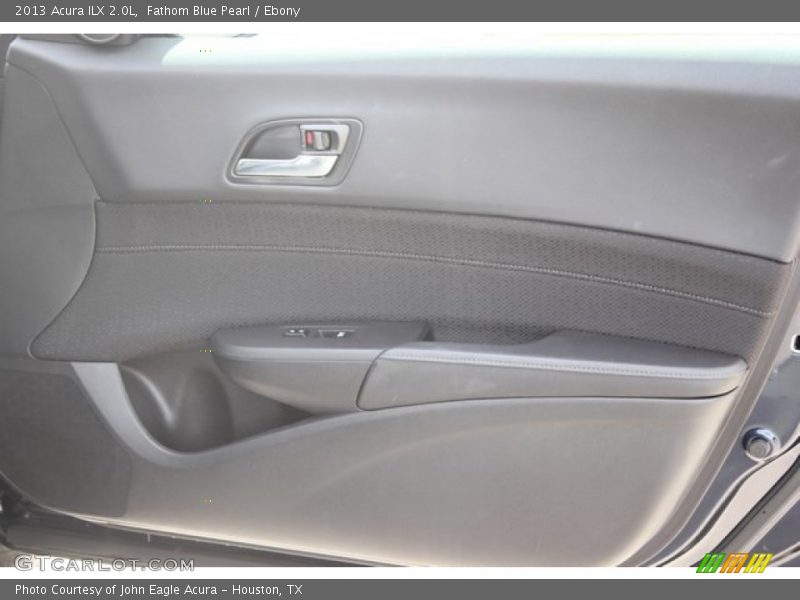 Fathom Blue Pearl / Ebony 2013 Acura ILX 2.0L
