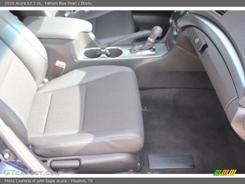 Fathom Blue Pearl / Ebony 2013 Acura ILX 2.0L