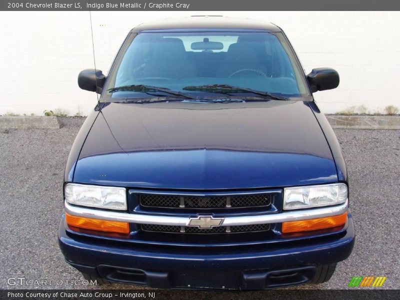 Indigo Blue Metallic / Graphite Gray 2004 Chevrolet Blazer LS