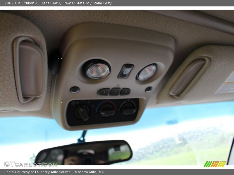 Pewter Metallic / Stone Gray 2002 GMC Yukon XL Denali AWD