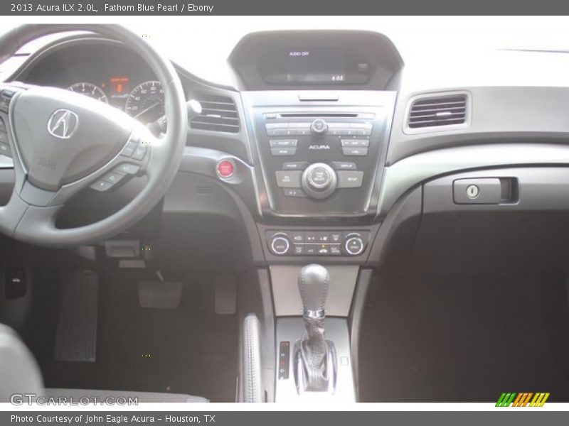 Fathom Blue Pearl / Ebony 2013 Acura ILX 2.0L