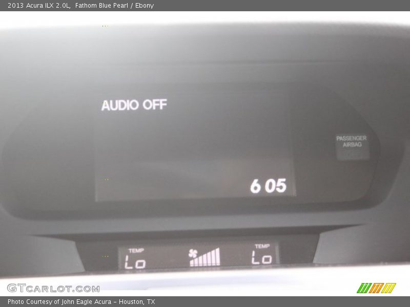 Fathom Blue Pearl / Ebony 2013 Acura ILX 2.0L