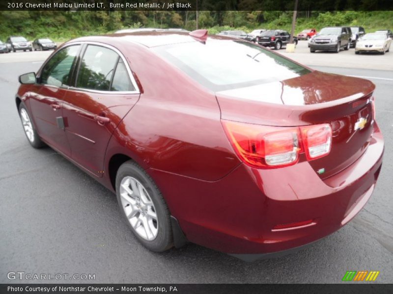 Butte Red Metallic / Jet Black 2016 Chevrolet Malibu Limited LT