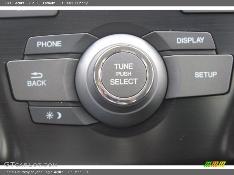 Fathom Blue Pearl / Ebony 2013 Acura ILX 2.0L
