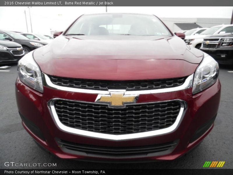 Butte Red Metallic / Jet Black 2016 Chevrolet Malibu Limited LT