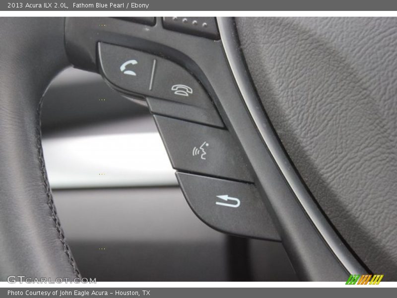 Fathom Blue Pearl / Ebony 2013 Acura ILX 2.0L