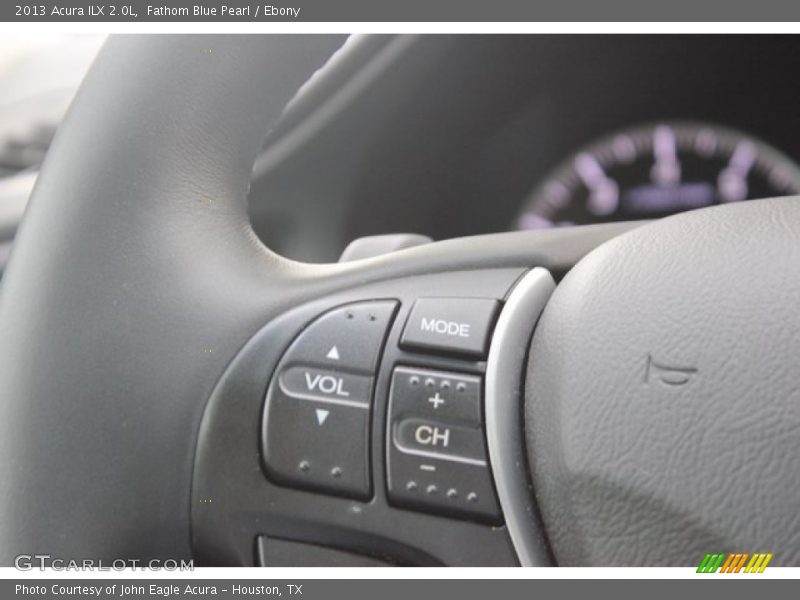 Fathom Blue Pearl / Ebony 2013 Acura ILX 2.0L