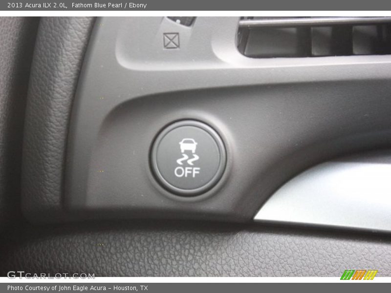 Fathom Blue Pearl / Ebony 2013 Acura ILX 2.0L