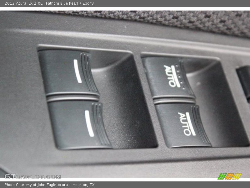 Fathom Blue Pearl / Ebony 2013 Acura ILX 2.0L
