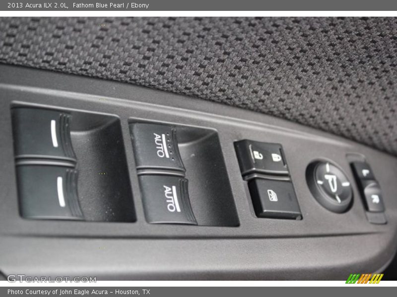 Fathom Blue Pearl / Ebony 2013 Acura ILX 2.0L