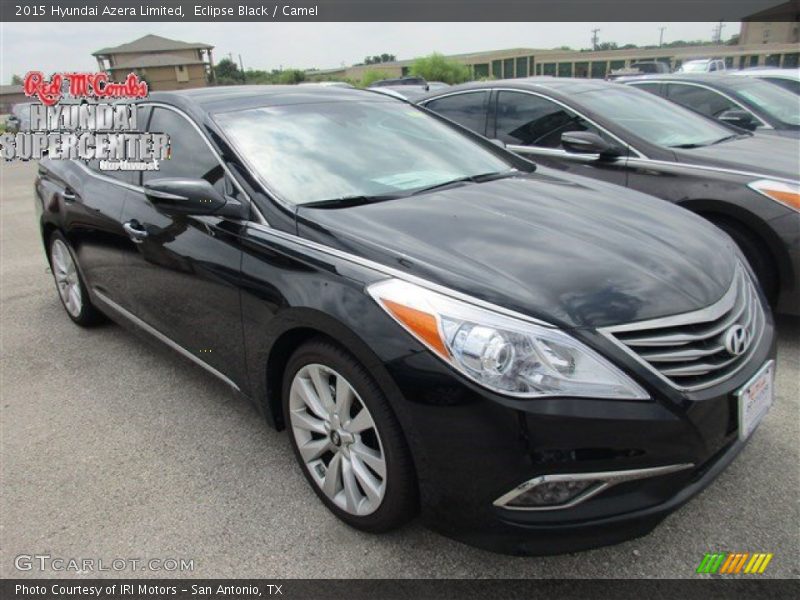Eclipse Black / Camel 2015 Hyundai Azera Limited
