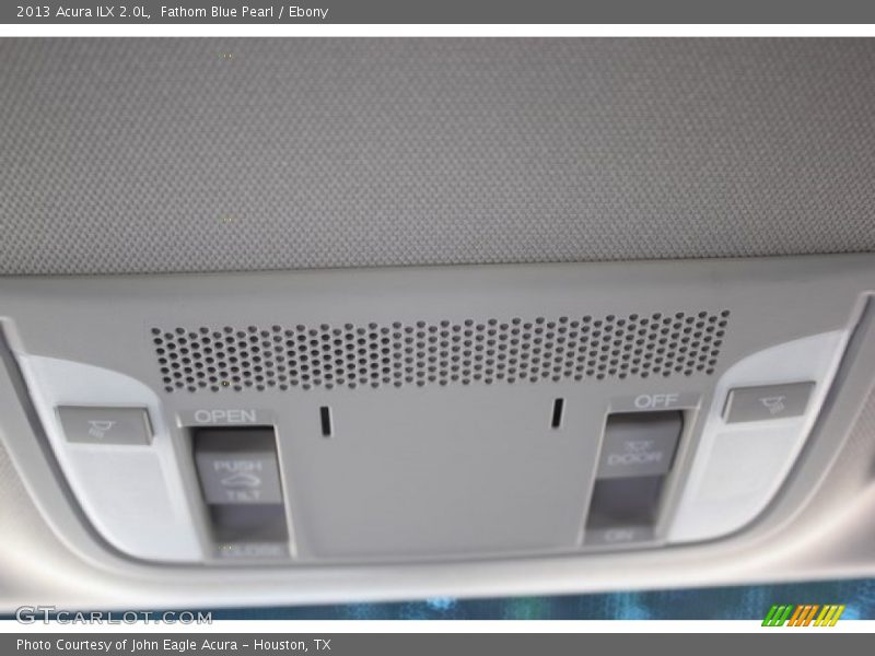 Fathom Blue Pearl / Ebony 2013 Acura ILX 2.0L