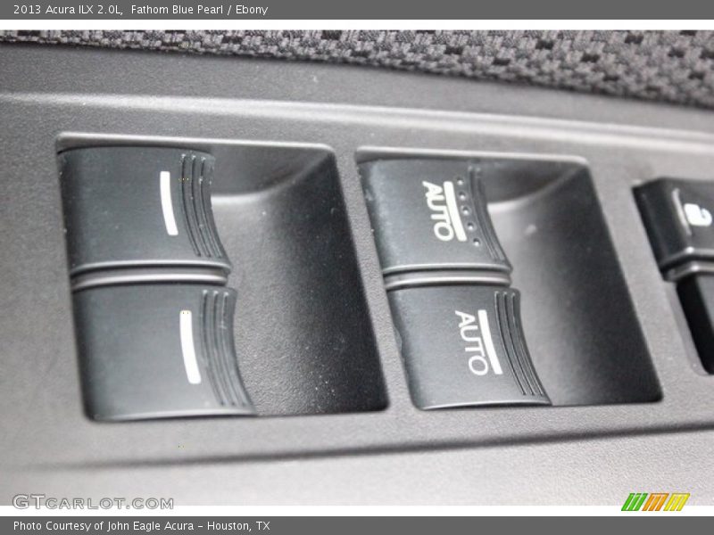 Fathom Blue Pearl / Ebony 2013 Acura ILX 2.0L
