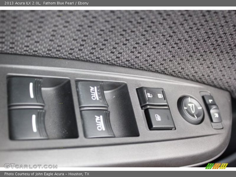 Fathom Blue Pearl / Ebony 2013 Acura ILX 2.0L