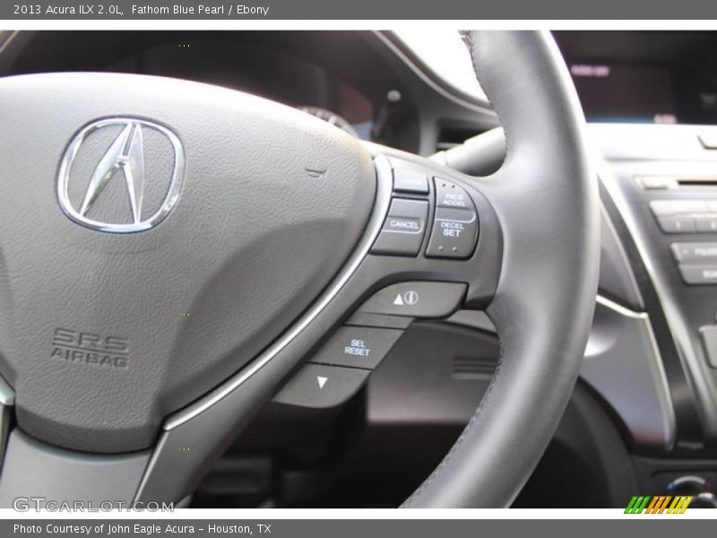 Fathom Blue Pearl / Ebony 2013 Acura ILX 2.0L