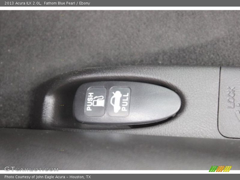 Fathom Blue Pearl / Ebony 2013 Acura ILX 2.0L
