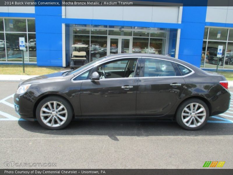 Mocha Bronze Metallic / Medium Titanium 2014 Buick Verano Convenience