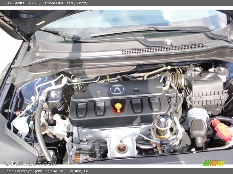 Fathom Blue Pearl / Ebony 2013 Acura ILX 2.0L