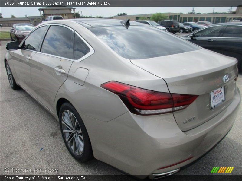 Marrakesh Beige / Black 2015 Hyundai Genesis 3.8 Sedan