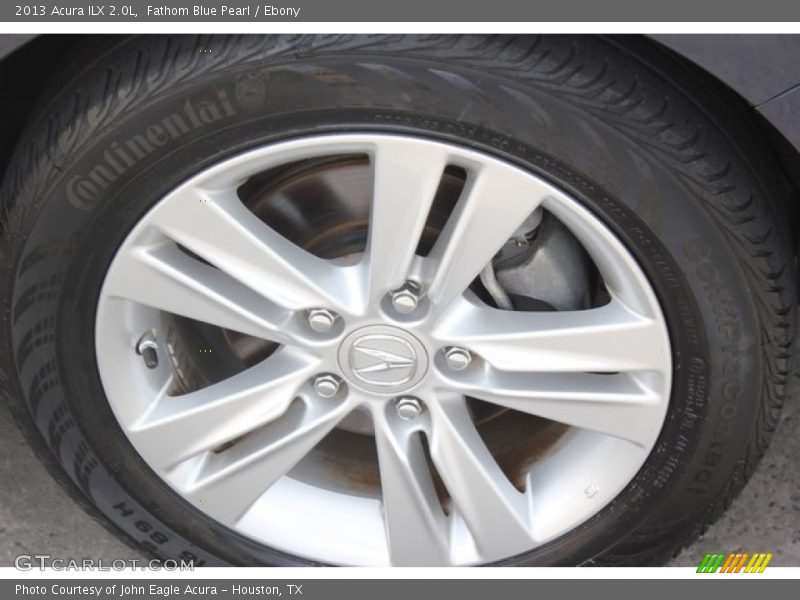 Fathom Blue Pearl / Ebony 2013 Acura ILX 2.0L